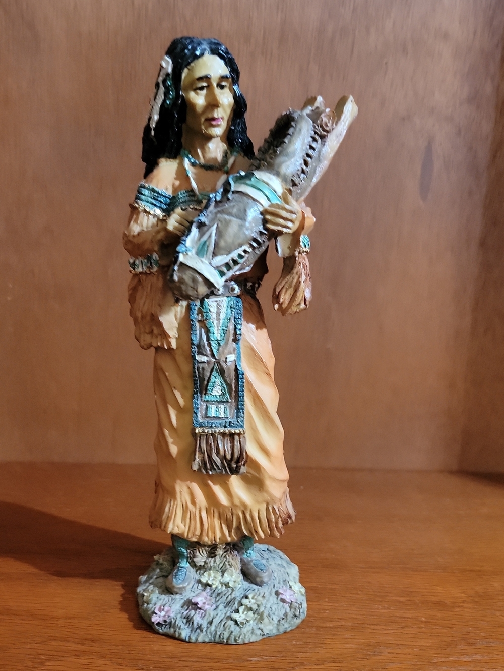 Old West Visions Limited Edition Indian Woman With Baby